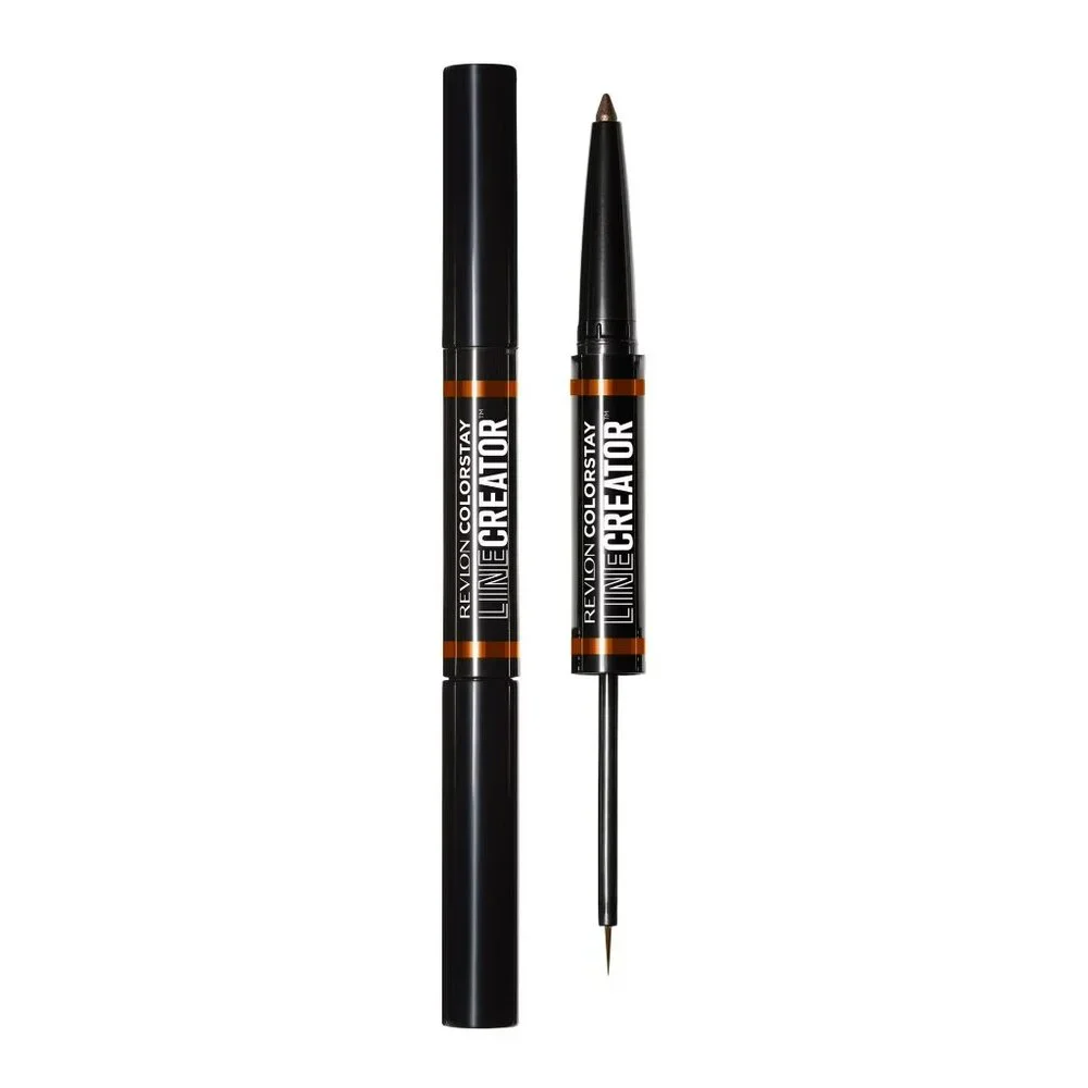 REVLON Colorstay double ended eyeliner & eyeshadow palette Rich Brown Colors NEW